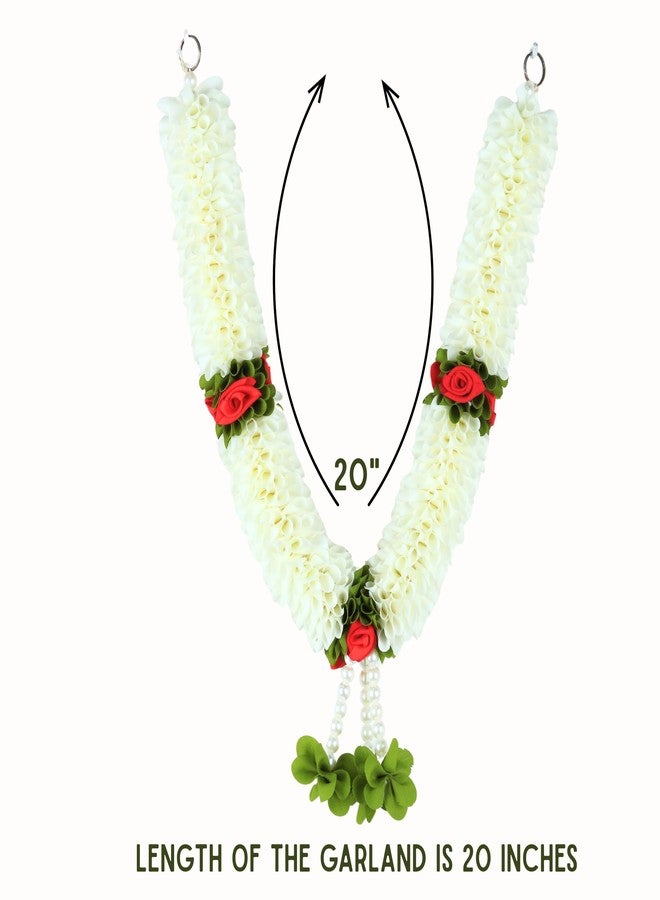 Veltic- Pack of Two Half Meter Garland-White VE50W - Image 3